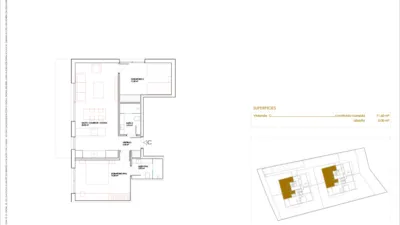 Piso en venta en Avenida de Cantabria, 60, cerca de Calle de la Cuesta, Los Corrales de Buelna de 244.000 €