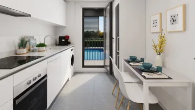 Promoción Habitat Parque Ahijones, Avenida Levantge s/n. Los Berrocales-Los Ahijones (Distrito Vicálvaro. Madrid Capital)