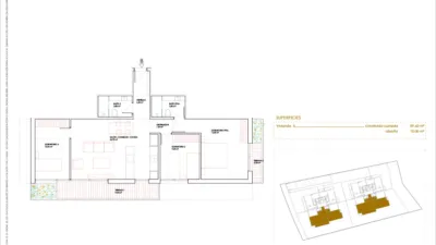 Piso en venta en Avenida de Cantabria, 60, cerca de Calle de la Cuesta, Los Corrales de Buelna de 249.000 €