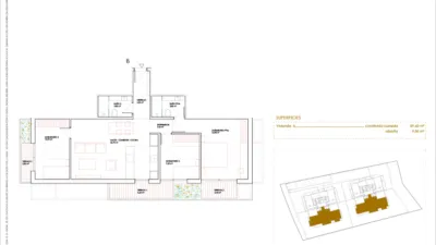 Piso en venta en Avenida de Cantabria, 60, cerca de Calle de la Cuesta, Los Corrales de Buelna de 255.000 €