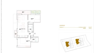 Piso en venta en Avenida de Cantabria, 60, cerca de Calle de la Cuesta, Los Corrales de Buelna de 225.000 €