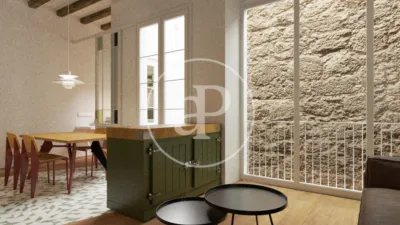 Promoción Viviendas de Obra Nueva en Edificio Histórico del Gótico, Calle d'Avinyó 17. El Barri Gòtic (Distrito Ciutat Vella. Barcelona Capital) de 595.000 €