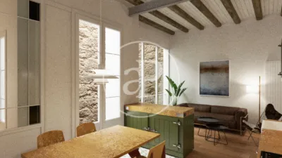 Promoción Viviendas de Obra Nueva en Edificio Histórico del Gótico, Calle d'Avinyó 17. El Barri Gòtic (Distrito Ciutat Vella. Barcelona Capital) de 595.000 €