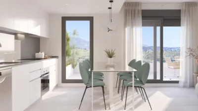 Promoción Culmia Cala Swing Mijas, Calle Alpandeire s/n. Urbanización Calahonda-Golf-Riviera del Sol-Miraflores (Distrito Mijas Costa. Mijas) de 258.000 €