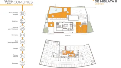 Promoción Célere Torres de Mislata II, Plaza de la Libertad 4. Zona Plaça País Valencià-Plaça Major (Mislata)