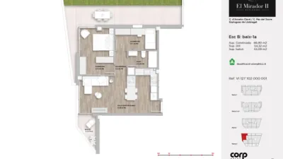 Piso en venta en Carrer de Josep Anselm Clavé, 114, Esplugues de Llobregat de 427.000 €