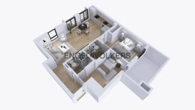 Promoción de obra nueva en pleno centro Terrassa, Ca n'Aurell (Terrassa) de 475.000 €