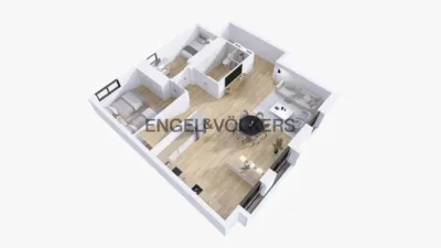 Promoción de obra nueva en pleno centro Terrassa, Ca n'Aurell (Terrassa) de 475.000 €