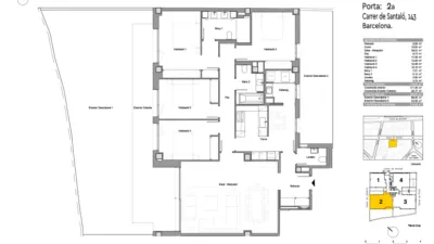 Piso en venta en Carrer de Santaló, 143, Sant Gervasi-Galvany (Distrito Sarrià-Sant Gervasi. Barcelona Capital) de 1.889.000 €
