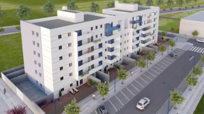 Promoción Edificio Edética Elvas, Avenida de Elvas-Campus (Badajoz Capital) de 151.000 €