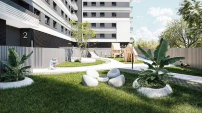 Promoción VPO Edificio Bazán Rosaleda, Calle Santiago Rusiñol s/n. Juventud-Sanders (Distrito Ronda. Granada Capital) de 203.150 €