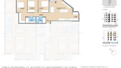 Piso en venta en Carrer d'Alfons 'El Magnanim', 54, L'Olivera (Distrito Nord. Palma de Mallorca) de 575.000 €