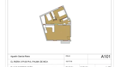 Piso en alquiler en Carrer de Riera, 3, Sant Jaume (Distrito Centre. Palma de Mallorca) de 1.600 €<span>/mes</span>