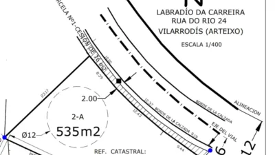 Terreno en venta en Rúa do Rio, 24 - Vista 2