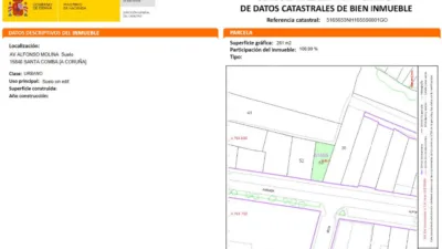 Terreno en venta en Avenida de Alfonso Molina, 20, cerca de Calle de la Ferradura - Vista 2
