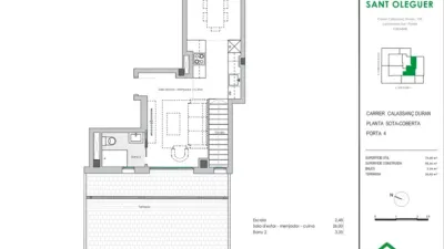 Duplex on Carrer de Calassanç Duran photo 11