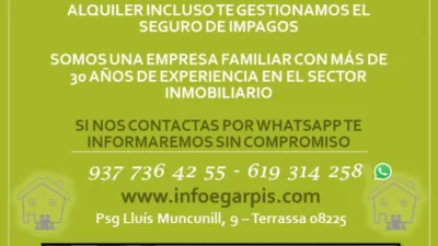 Piso en venta en Avinguda de Josep Tarradellas, Can Boada-Torrent d'en Pere Parres (Terrassa) de 152.000 €