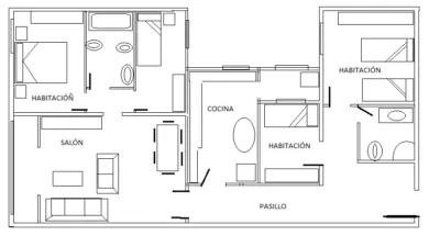 Piso en venta en Calle de Juan de la Encina, Nueva Andalucía (Almería Capital) de 210.900 €