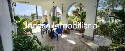 Chalet for sale in Los Pinos de Valverde del Camino, in a beautiful area surrounded by nature. The property features a spacious living room with a fireplace, three double bedrooms, a bathroom with a shower tray, a kitchen with access to the barbecue area, a front terrace, a swimming pool, and a large plot with olive trees, fruit trees, a chicken coop, and a spacious garage. photo 3