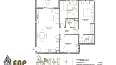 Piso en venta en Calle Pirineo, Los Dolores-Los Gabatos-Hispanoamérica (Distrito Núcleo Urbano. Cartagena) de 163.000 €