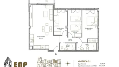 Piso en venta en Calle Pirineo, Los Dolores-Los Gabatos-Hispanoamérica (Distrito Núcleo Urbano. Cartagena) de 163.000 €