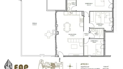 Piso en venta en Calle Pirineo, Los Dolores-Los Gabatos-Hispanoamérica (Distrito Núcleo Urbano. Cartagena) de 163.000 €