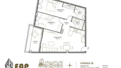 Piso en venta en Calle Pirineo, 25, Los Dolores-Los Gabatos-Hispanoamérica (Distrito Núcleo Urbano. Cartagena) de 163.000 €