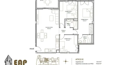 Piso en venta en Calle Pirineo, 25, Los Dolores-Los Gabatos-Hispanoamérica (Distrito Núcleo Urbano. Cartagena) de 163.000 €