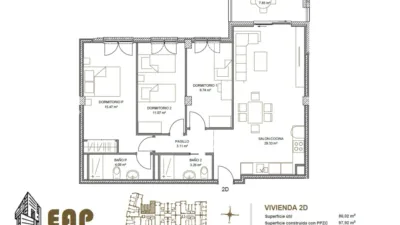 Piso en venta en Calle Pirineo, Los Dolores-Los Gabatos-Hispanoamérica (Distrito Núcleo Urbano. Cartagena) de 188.500 €