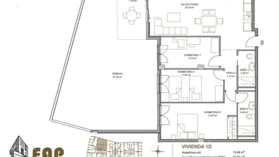 Piso en venta en Calle Pirineo, Los Dolores-Los Gabatos-Hispanoamérica (Distrito Núcleo Urbano. Cartagena) de 188.500 €