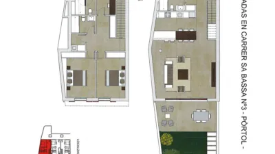 Chalet adosado en venta en Pòrtol, Pòrtol (Marratxí) de 860.000 €