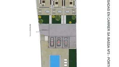 Chalet adosado en venta en Travessera de Sa Bassa, Pòrtol (Marratxí) de 745.000 €