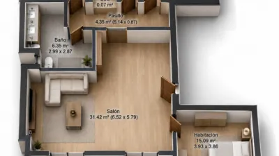 Apartment in Carrer d'Aragó photo 19