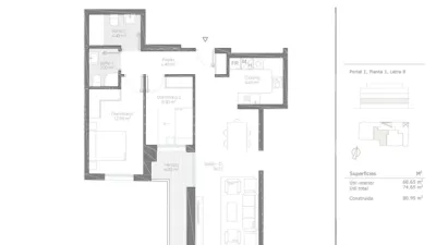 Apartamento en Santiago El Mayor photo 2