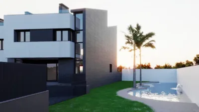 Chalet pareado en venta en Calle de la Luz, Santo Ángel (Distrito Pedanías Este. Murcia Capital) de 374.900 €