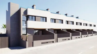 Chalet pareado en venta en Calle de la Luz, Santo Ángel (Distrito Pedanías Este. Murcia Capital) de 374.900 €