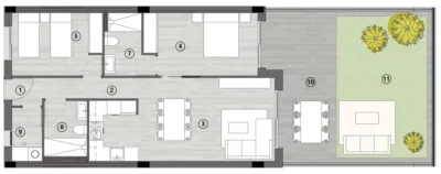 Apartment in Gran Alacant photo 14