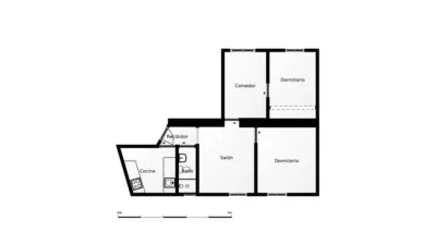 Piso en venta en Calle de Cartagena, cerca de Calle de Eraso, Guindalera (Distrito Barrio de Salamanca. Madrid Capital) de 370.000 €