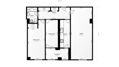 Piso en venta en Calle de Azcona, cerca de Calle de Martínez Izquierdo, Guindalera (Distrito Barrio de Salamanca. Madrid Capital) de 730.000 €