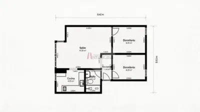 Piso en venta en Calle de los Dibujantes, Arcos (Distrito San Blas. Madrid Capital) de 230.000 €