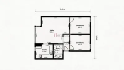 Piso en venta en Calle de los Dibujantes, Arcos (Distrito San Blas. Madrid Capital) de 230.000 €