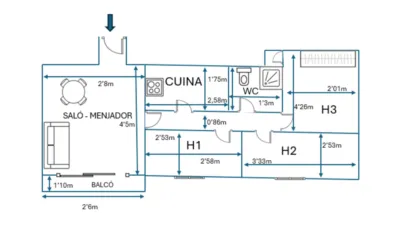 Apartment in Plaça de Pecher photo 45