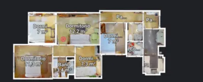 Piso en venta en Calle del Conde de Torrecedeira, cerca de Camino Camilo Tuche, Berbés-Peritos (Distrito Casco Urbano. Vigo) de 275.000 €
