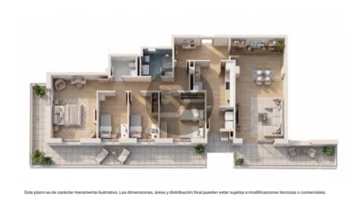 Penthouse in Can Roca-Muntanyeta photo 29