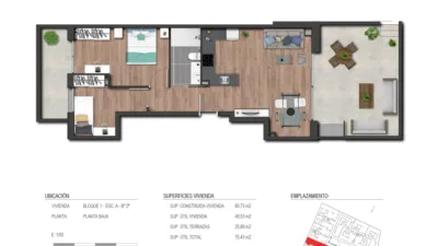 Apartment on Carrer del Doctor Fleming, 7 photo 46