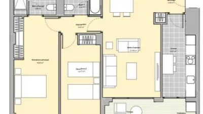 Piso en venta en Calle Santa Ana de Bolueta, Bolueta (Distrito Begoña-Santutxu. Bilbao) de 399.000 €