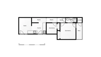 Piso en venta en Carrer de Bailèn, cerca de Carrer de la Indústria, El Camp d'en Grassot-Gràcia Nova (Distrito Gràcia. Barcelona Capital) de 269.900 €