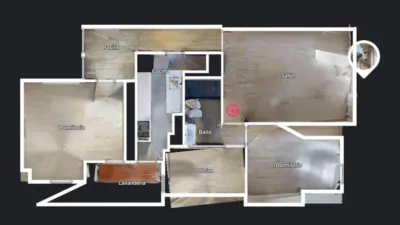 Piso en venta en Carrer del Comte d'Urgell, cerca de Carrer de València, L'Antiga Esquerra de l'Eixample (Distrito Eixample. Barcelona Capital) de 630.000 €
