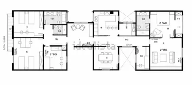 Piso en venta en Carrer de Pau Claris, cerca de Gran Via de les Corts Catalanes, La Dreta de l'Eixample (Distrito Eixample. Barcelona Capital) de 2.600.000 €
