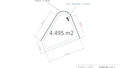 Terreno en venta en Calle Lemmerz, Congost-Santa Caterina-Els Comtals (Manresa) de 2.988.000 €